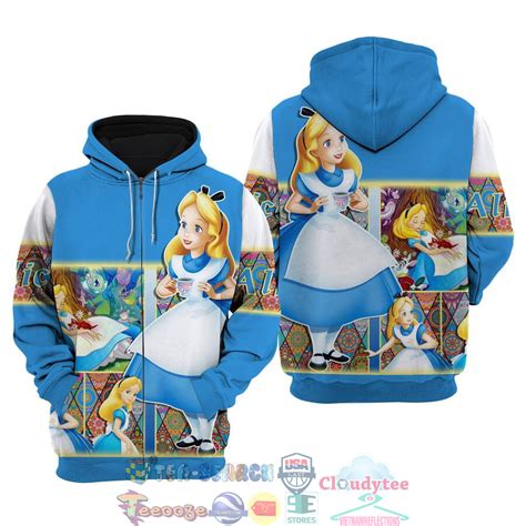 Alice Princess Alice In Wonderland Disney Hoodie 3d Usalast