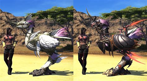Ff14 Horde Barding Living Memory Autumnslance Dys An Sohm In Rohs An