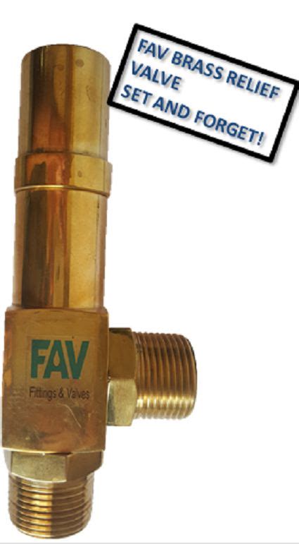 Ss 316 Brass Pressure Relief Valve Fav