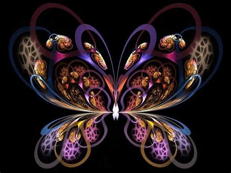 ∻ Butterfly Fractals ∻ Butterfly Art Fractals Fractal Art