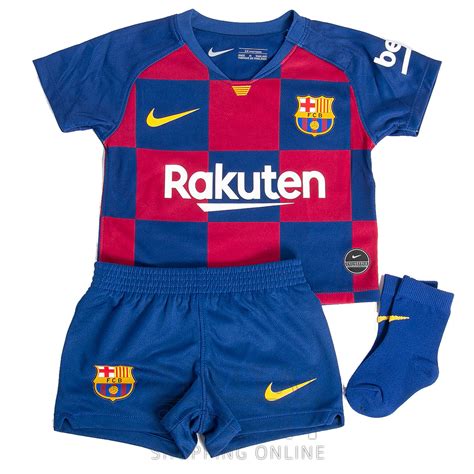 Set Barcelona Bebe En Camisetas Nike Soccer Barcelona Para BebÉ De Futbol