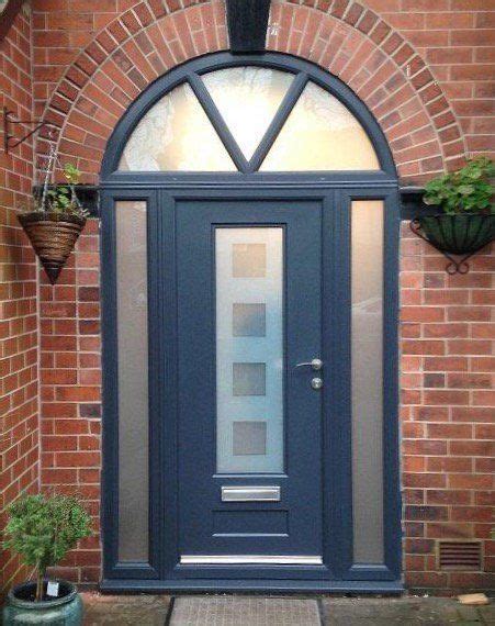 A Stunning Bespoke Vogue Ultimate Rockdoor In Anthracite Grey With Side