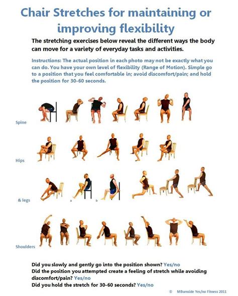 Sciatica Exercises For Seniors Printable A C B C A C A C Pixels