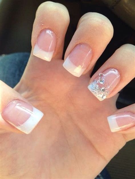 50 French Nails Ideas For Every Bride Wedding Nails Bride Nails