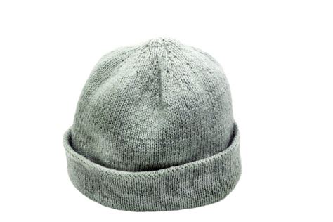 Woolen Knitted Cap Stock Photo Image Of White Knitted 17565298