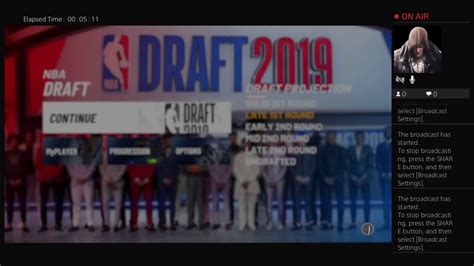 Nba 2k20 Mycareer Nba Draft Youtube