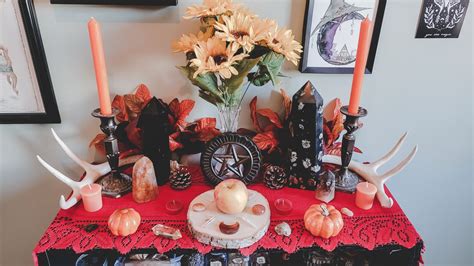 Altar Sabbat Pagan Wheel Of The Year Mabon Autumn Themed Activities