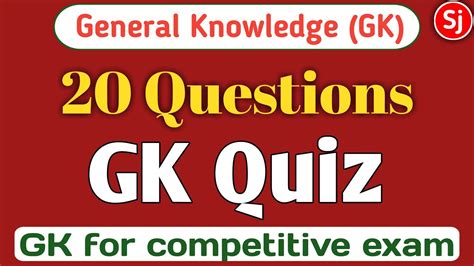 Gk General Knowledge Part 10 Important Gk Questions And Answers For
