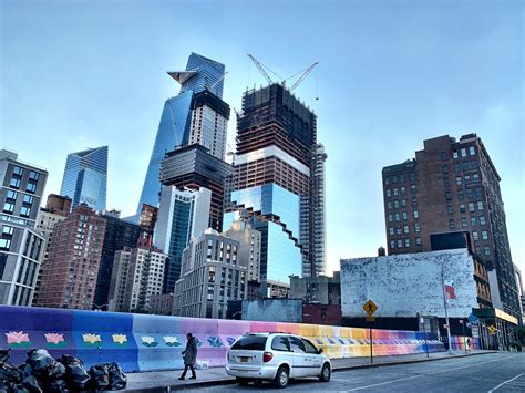 Bjarke Ingels 66 Story Spiral Tower Tops Out At Hudson Yards 6sqft