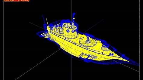 3d Submarine Visualization Using Opengl Youtube