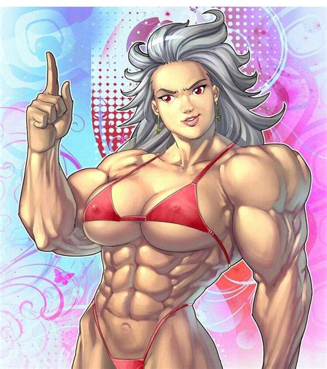Anime Muscle Girl Anime Muscle Girls Muscle