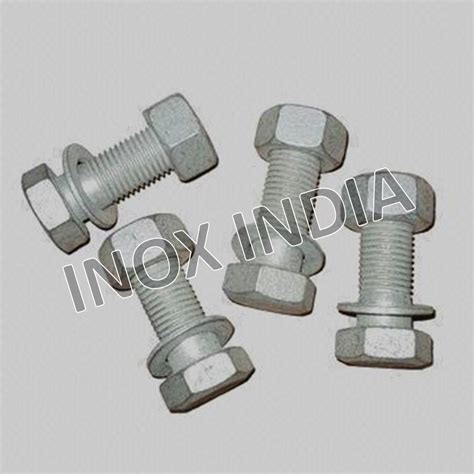 Hot Dip Galvanized Heavy Hex Bolts At Rs Kg Onwards Galvanized