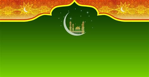 Background Banner Warna Biru Islami Hd Latar Belakang Spanduk Islamic