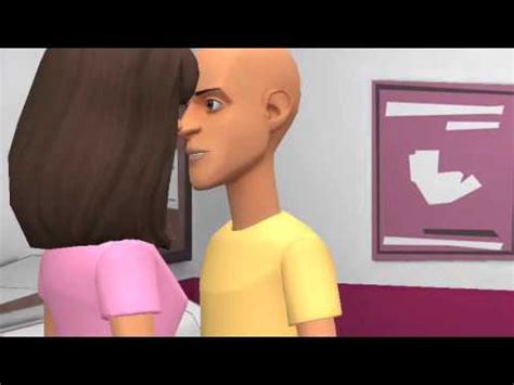 Caillou Kisses Dora And Gets Grounded Youtube