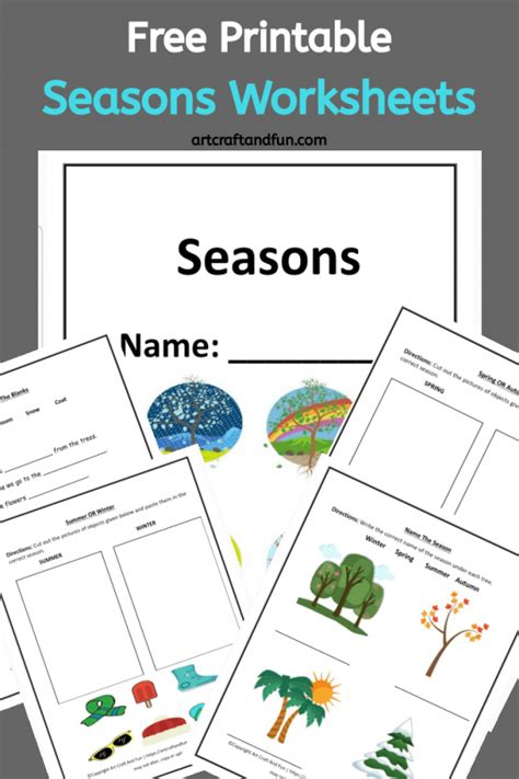 Four Seasons Printables