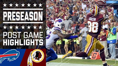 Nfl stream will make sure to have all the nfl in season and playoff games available everyday for your enjoyment. Bills vs. Redskins | Game Highlights | NFL - YouTube