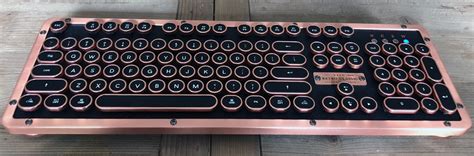 Azio Retro Classic Bt Keyboard Mac Review Steampunk Sensibilities And