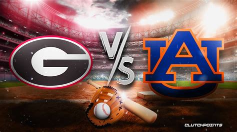 College Baseball Odds Georgia Auburn Prediction Pick How To Watch