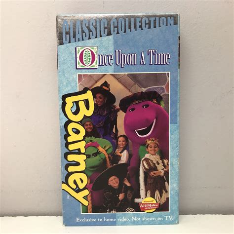 Barney Friends Once Upon Time Vhs Video Tape Classic Collection Songs