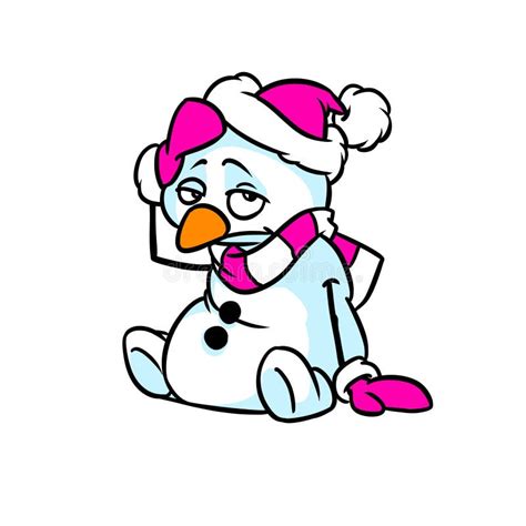 Sad Snowman Stock Illustrations 279 Sad Snowman Stock Illustrations