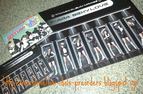 Marshmellow Idols Pre Orders Pre Order T Ara Repackage Mini Album Vol 7 Mirage