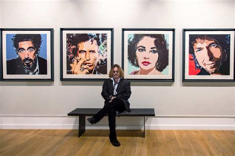 Johnny Depps New Artwork Sells Out Within Hours Evening Standard