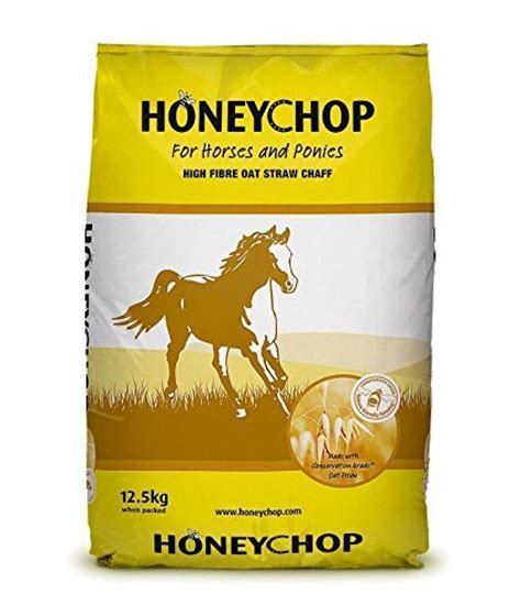 Honeychop Original High Fibre Oat Straw Chaff For Horses And Ponies