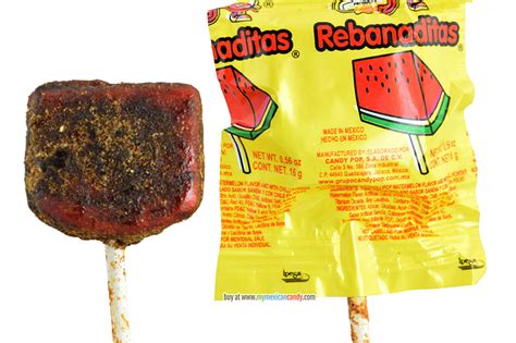 Vero Rebanaditas Lollipops With Chili 40 Piece Buy At
