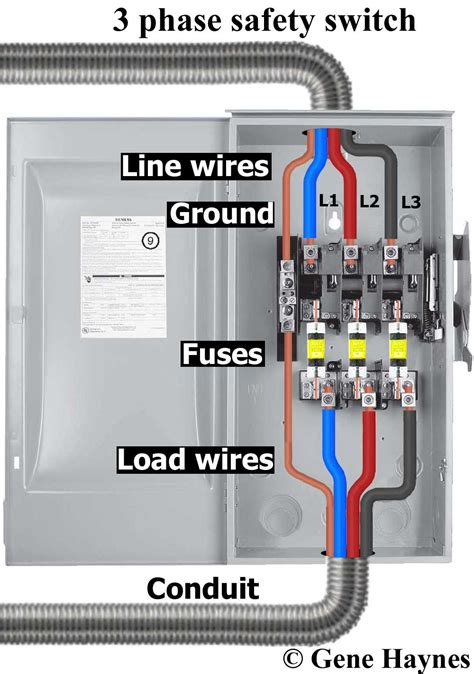 30 amp 3 phase disconnect switch square d. 3 Phase Disconnect Switch Wiring Diagram | Free Wiring Diagram