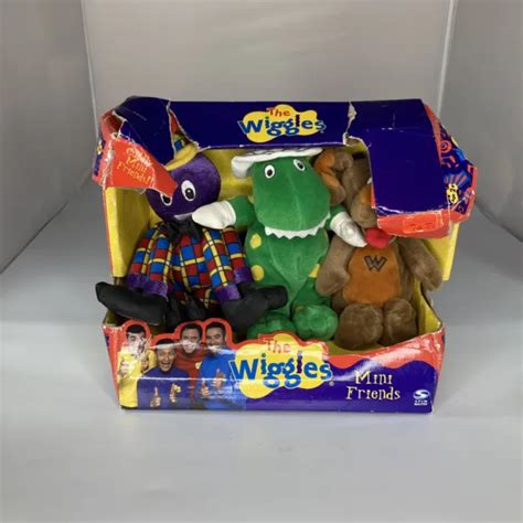 The Wiggles Mini Friends Henry Octopus Dorothy Dinosaur Wags Dog Plush