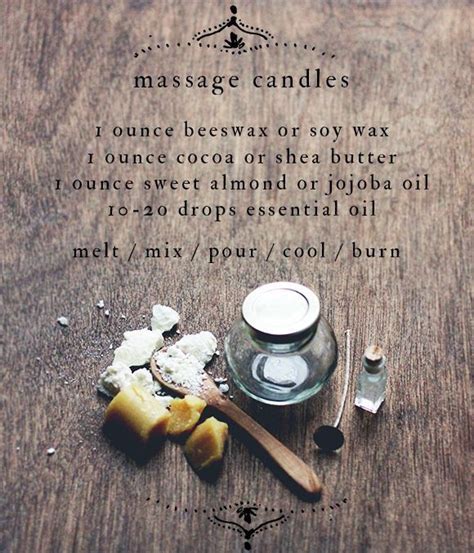 How To Make Massage Candles Diy Massage Candle Diy Candles Scented