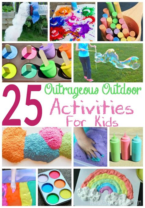 25 Outrageous Outdoor Activities For Kids
