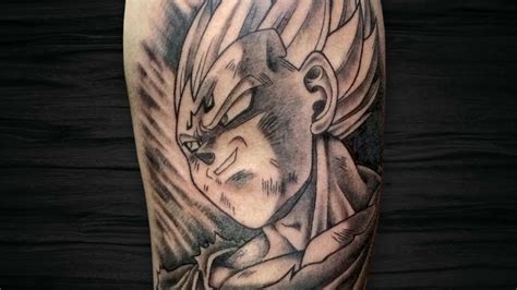 Dragon Ball Vegeta Tattoo Vegeta Tattoos Pinterest Dragon