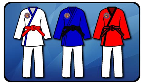 The Uniform And Belts Dragon Spirit Ju Jitsu