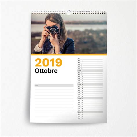 Calendario Mensile Office 21x31 Cm Il Fotoalbum