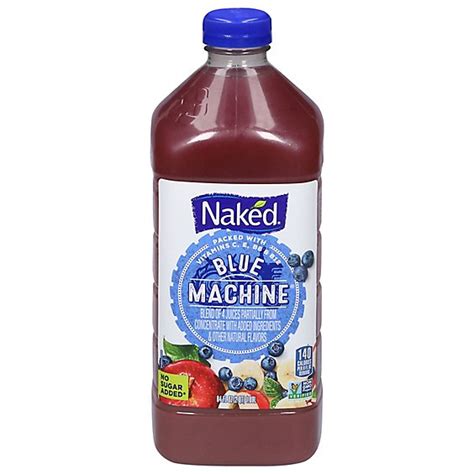 Naked Juice Smoothie Boosted Blue Machine 64 Fl Oz Safeway