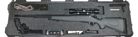 Case Club Waterproof Hunting Rifle Case With Silica Gel And Accessory Box