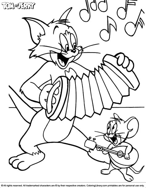 Dibujos Para Colorear Tom Y Jerry Gratis Impresion Gratuita