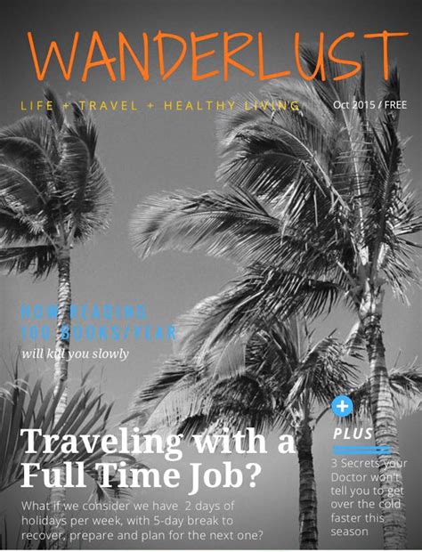 Wanderlust Magazine Cover Feature Oct 2015 Jennifer Lyall