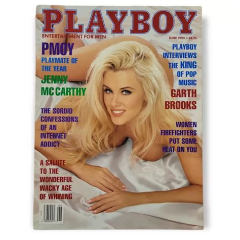 Playboy Magazine Issue Jenny Mccarthy June Garth Brooks Picclick