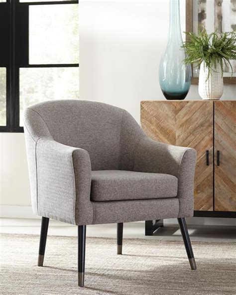 Mid Century Modern Grey Accent Chair 903378