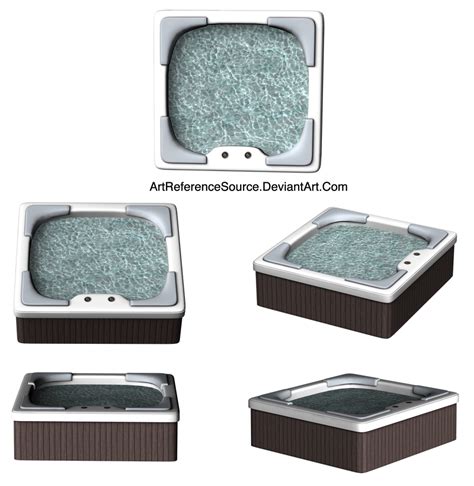 Stock Png Hot Tub From Various Angles By Artreferencesource On Deviantart