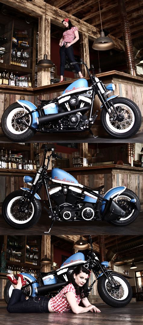 Thunderbike Roadhouse Bike Customized Harley Davidson Softail