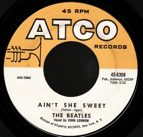 The Beatles Aint She Sweet 1964 Monarch Pressing Vinyl Discogs