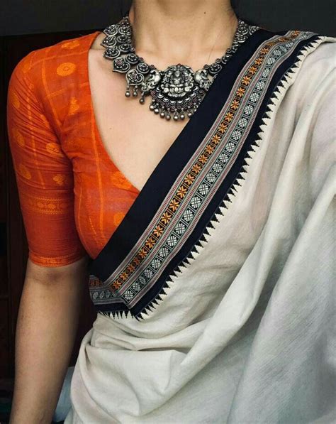 Pin By Riya James On Habille Indienne Cotton Saree Designs Saree