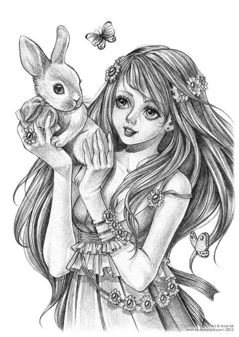 My Sweet Bunny By Aniel Ak On Deviantart