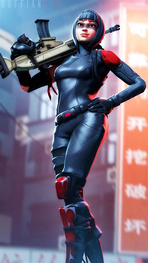 [sfm render art] shadow ops gaming girl arley queen ways to become rich raiders wallpaper