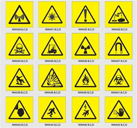 Through shape and colour combinations, they can send their message warning signs are there to warn you of dangers. Pin on step by step / symbols