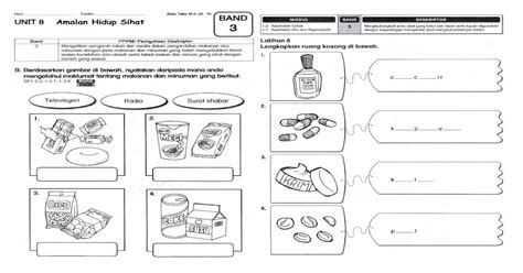 Download Pelbagai Contoh Gambar Lembaran Kerja Aktiviti Mewarna 7be Riset