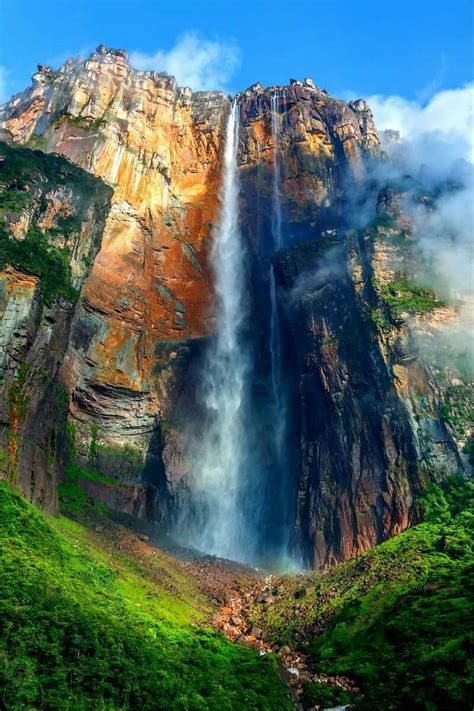 Angel Falls Salto Angel Is Worlds Highest Waterfalls 978 M